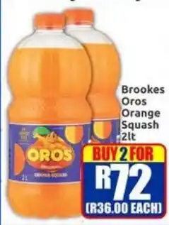 Three Star Cash and Carry Brookes Oros Orange Squash offer