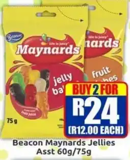 Three Star Cash and Carry Beacon Maynards Jellies Assorted offer