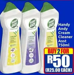 Three Star Cash and Carry Handy Andy Cream Cleaner Assorted offer