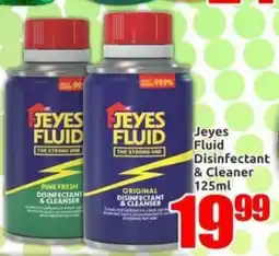 Three Star Cash and Carry Jeyes Fluid Disinfectant & Cleaner offer