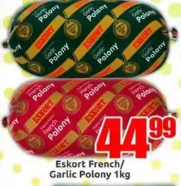 Three Star Cash and Carry Eskort French/Garlic Polony offer