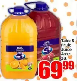 Three Star Cash and Carry Fruit Juice Assorted offer