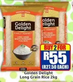 Three Star Cash and Carry Golden Delight Long Grain Rice offer