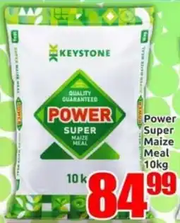Three Star Cash and Carry Power Super Maize Meal offer