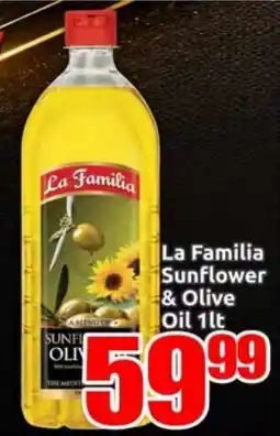 Three Star Cash and Carry La Familia Sunflower & Olive Oil offer
