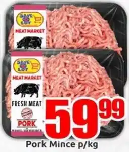 Three Star Cash and Carry Safe Lot Meat Market Pork Mince offer