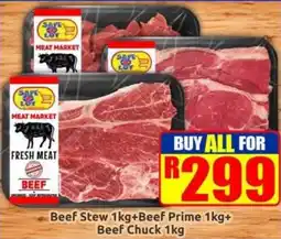 Three Star Cash and Carry Save Lot Meat Market Fresh Meat Beef offer