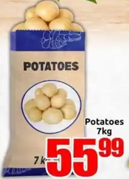 Three Star Cash and Carry Potatoes offer