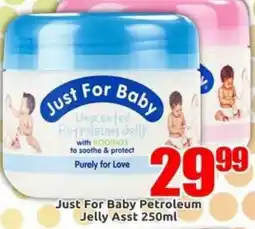 Three Star Cash and Carry Just For Baby Petroleum Jelly offer