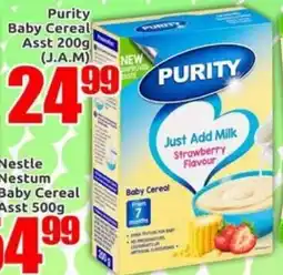 Three Star Cash and Carry Purity Baby Cereal offer