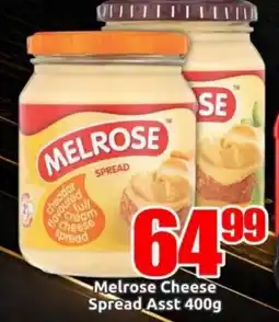 Three Star Cash and Carry Melrose Cheese Spread Assorted offer
