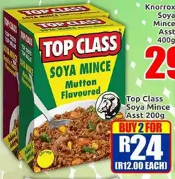 Three Star Cash and Carry Top Class Soya Mince offer
