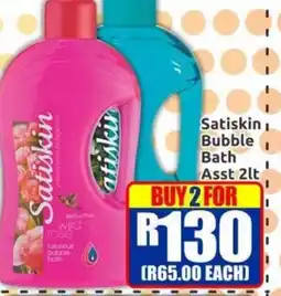 Three Star Cash and Carry Satiskin Bubble Bath offer