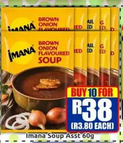 Three Star Cash and Carry Imana Soup Assorted offer