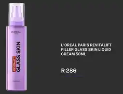 Takealot L'OREAL PARIS REVITALIFT FILLER GLASS SKIN LIQUID CREAM offer