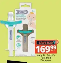 MediRite Nüby Dr. Talbot's Paci-Med Dispenser offer