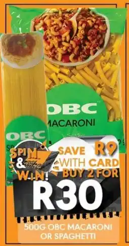OBC Meat & Chicken OBC Macaroni offer