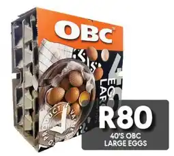 OBC Meat & Chicken OBC Large Eggs offer