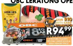 OBC Meat & Chicken OBC 18's Large Eggs offer