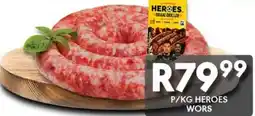OBC Meat & Chicken Heroes Draai Criller Wors offer