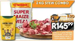 OBC Meat & Chicken 2 KG STEW COMBO offer