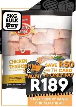 OBC Meat & Chicken Country Range Chicken Thighs offer