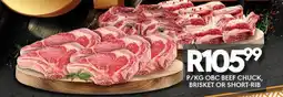 OBC Meat & Chicken OBC BEEF CHUCK, BRISKET OR SHORT-RIB offer