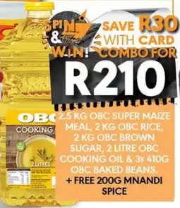 OBC Meat & Chicken OBC Cooking Oil offer