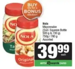 Spar Savemor Nola Mayonnaise Assorted offer