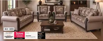 Zanzibar 4 Piece Lounge Suite