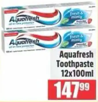 Aquafresh Toothpaste