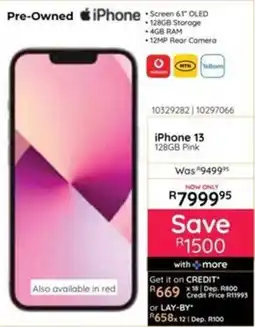 Bradlows iPhone 13 offer