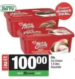 Spar Savemor Ola Ice Cream Assorted offer
