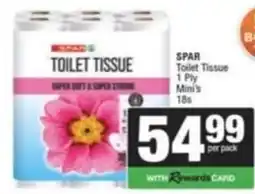 Spar Savemor SPAR Toilet Tissue offer