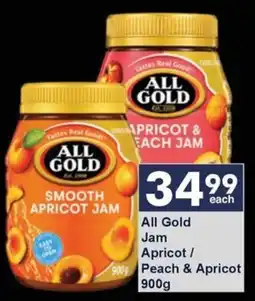 President Hyper All Gold Smooth Apricot Jam offer