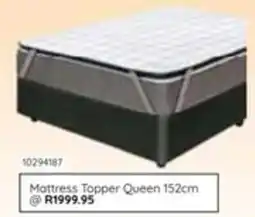 Bradlows Mattress Topper Queen offer