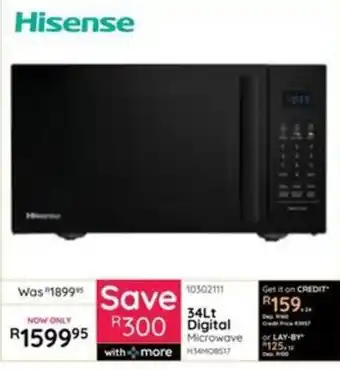 Hisense 34Lt Digital Microwave