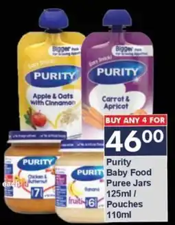 President Hyper Purity Baby Food Puree Jars / Pouches offer