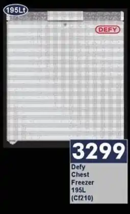 President Hyper Defy Chest Freezer offer