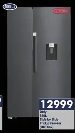 President Hyper Defy 555L Side by Side Fridge Freezer offer