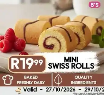 MINI SWISS ROLLS