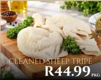 CLEANED SHEEP TRIPE