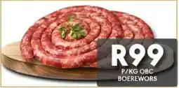 OBC Meat & Chicken BOEREWORS offer