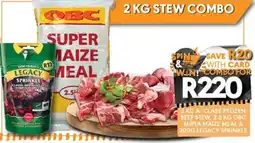 OBC Meat & Chicken 2 KG STEW COMBO offer