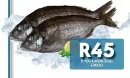 OBC Meat & Chicken HAWK FISH offer