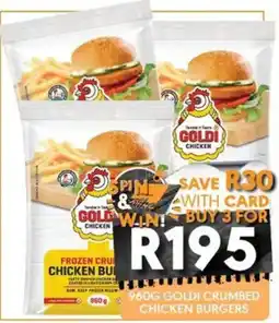 OBC Meat & Chicken Goldi Crumbed Chicken Burgers offer