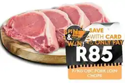 OBC Meat & Chicken OBC PORK LOIN CHOPS offer