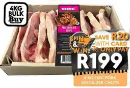 OBC Meat & Chicken OBC Pork Shoulder Chops offer