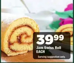 OK Foods Jam Swiss Roll offer