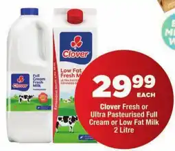 OK Foods Clover Fresh Milk offer
